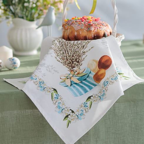 Салфетка "Рада" с вербочкой, 1 шт