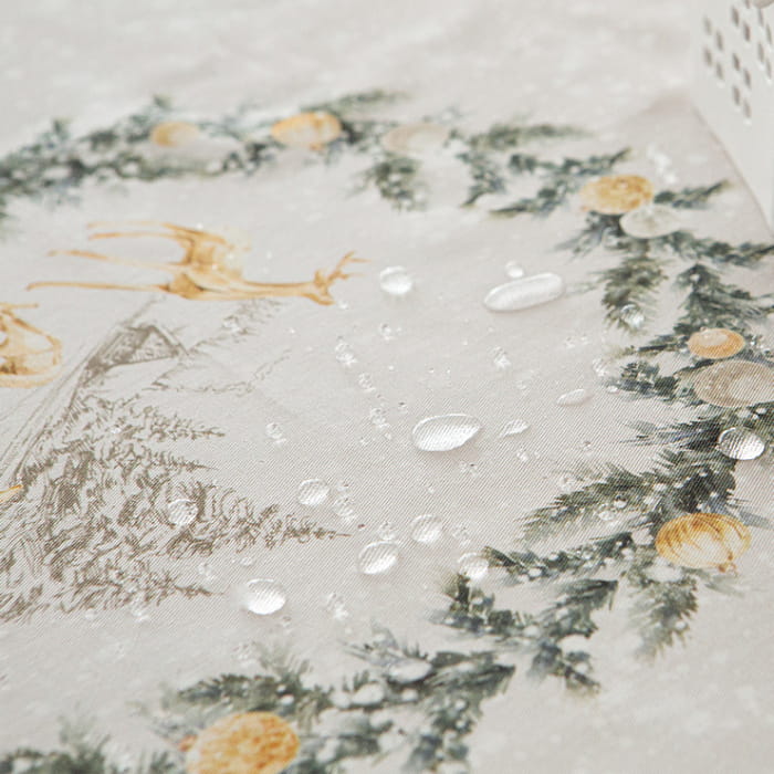 Скатерть круглая D-170 см "Чарующий лес"