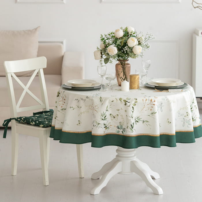 Скатерть круглая D-150 см "Эвелина"