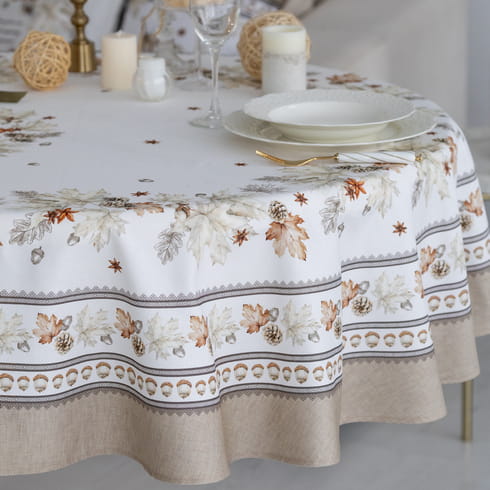 СОРТ 2 Скатерть круглая D-150 см "Торонто"/1