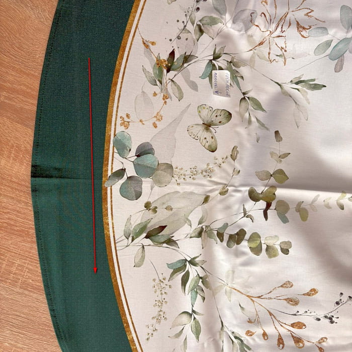 СОРТ 2 Скатерть овальная 170х300 см "Эвелина"/1