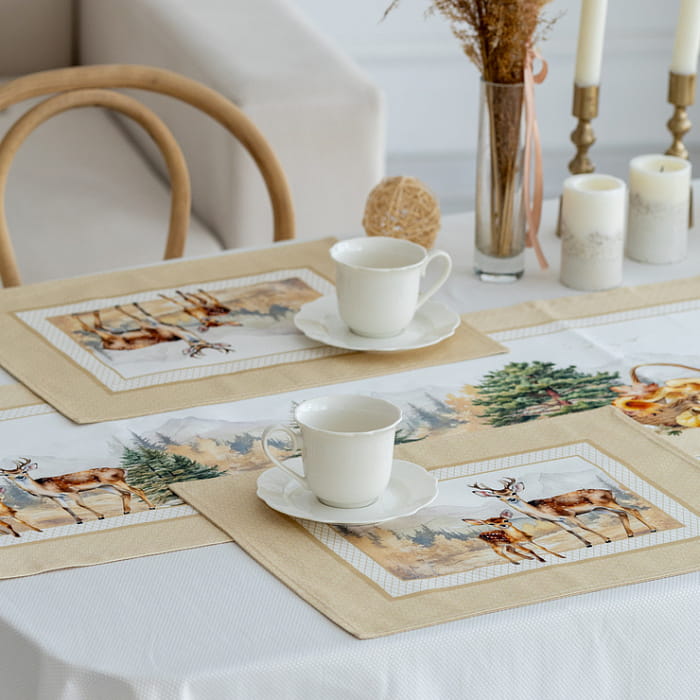 Дорожка 40х145 см "Дубрава" декоративная