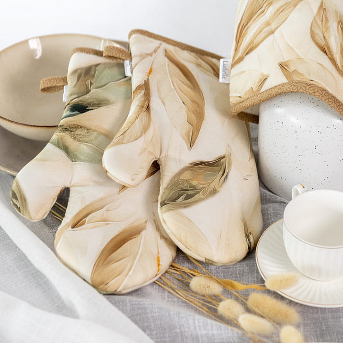 Набор прихваток-рукавиц "Флоренс"