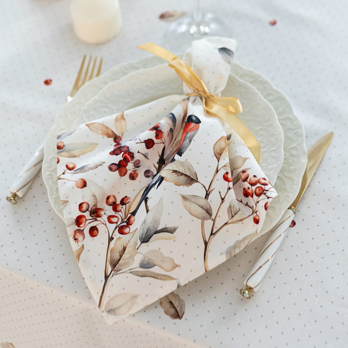 Набор Set-4 салфеток "Пернатые истории"