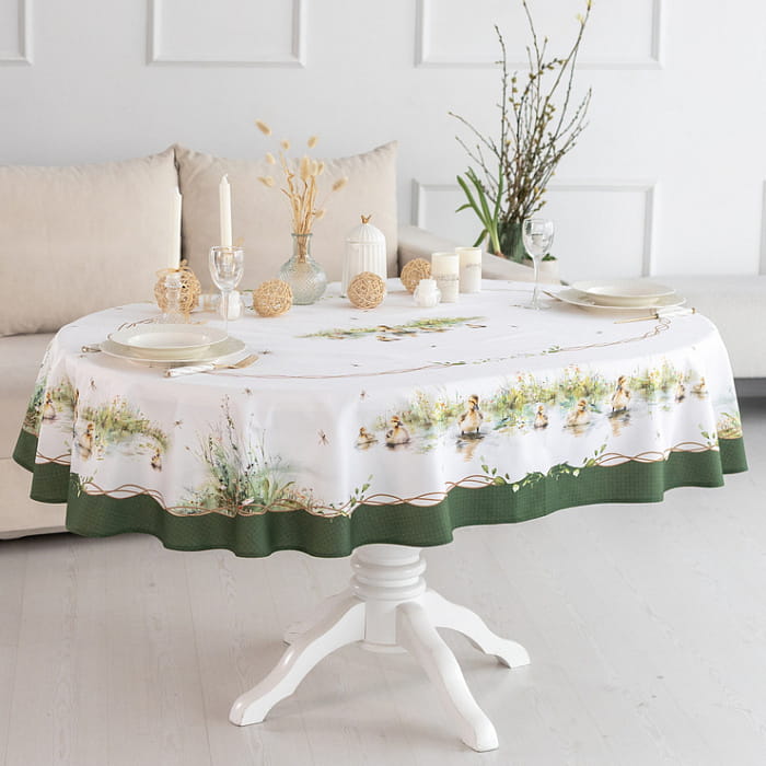 Скатерть овальная  140х170 см "Тутти"