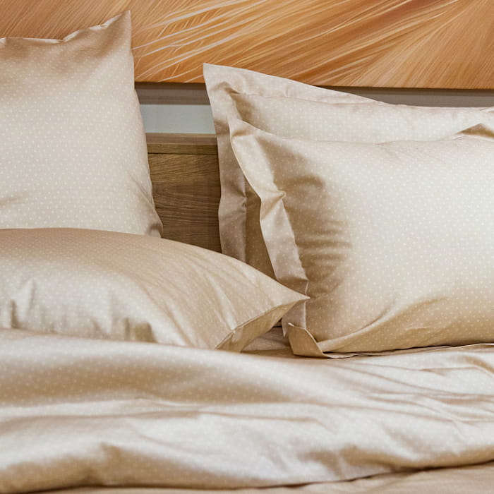 Пододеяльник 180х215 "Фреска" карамель