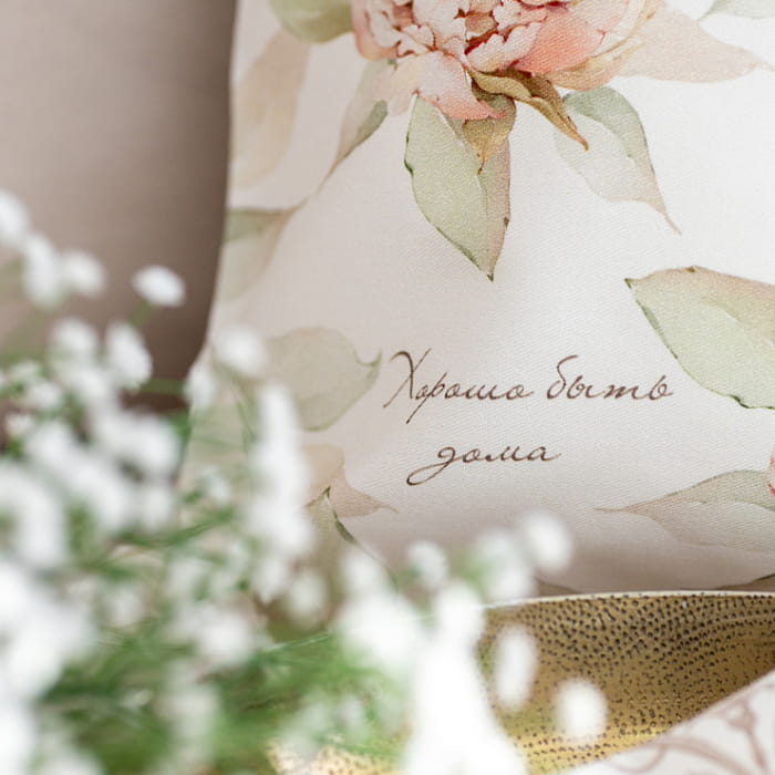 Декоративная наволочка "Луиза паттерн"