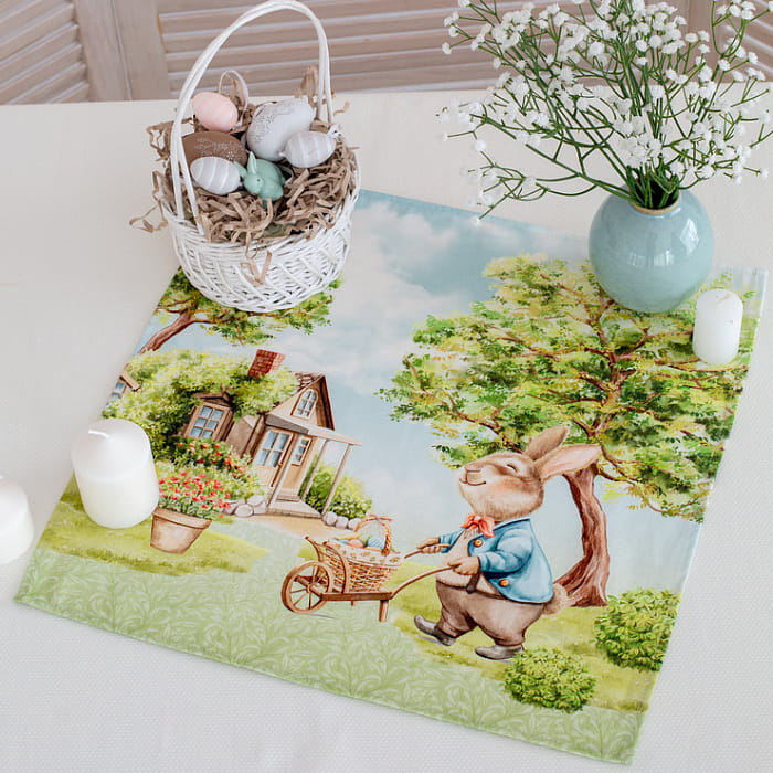 Салфетка "Фанни" мальчишка-зайчишка, 1 шт