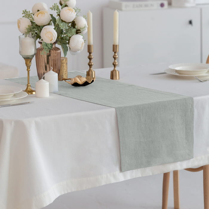 Дорожка 40х220 см цвет "Мятная" декоративная