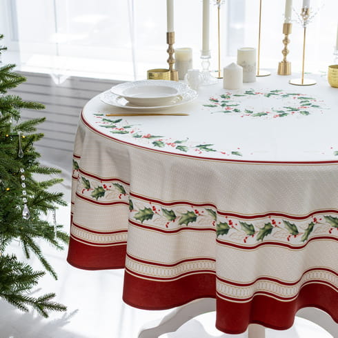 Скатерть круглая D-190 см "Элегант"