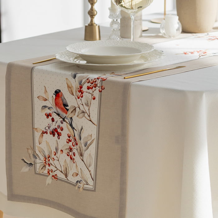 Дорожка 40х185 см "Пернатые истории" декоративная