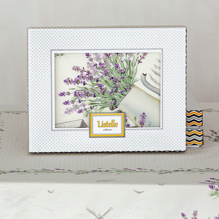 Скатерть овальная 170х250 см "Лавандовое лето"