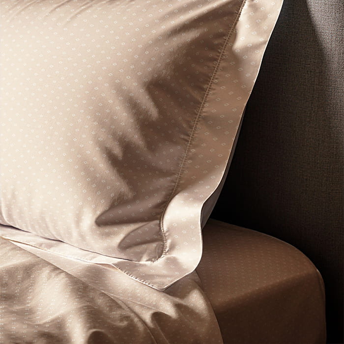 Наволочка 50х70 "Фреска" карамель