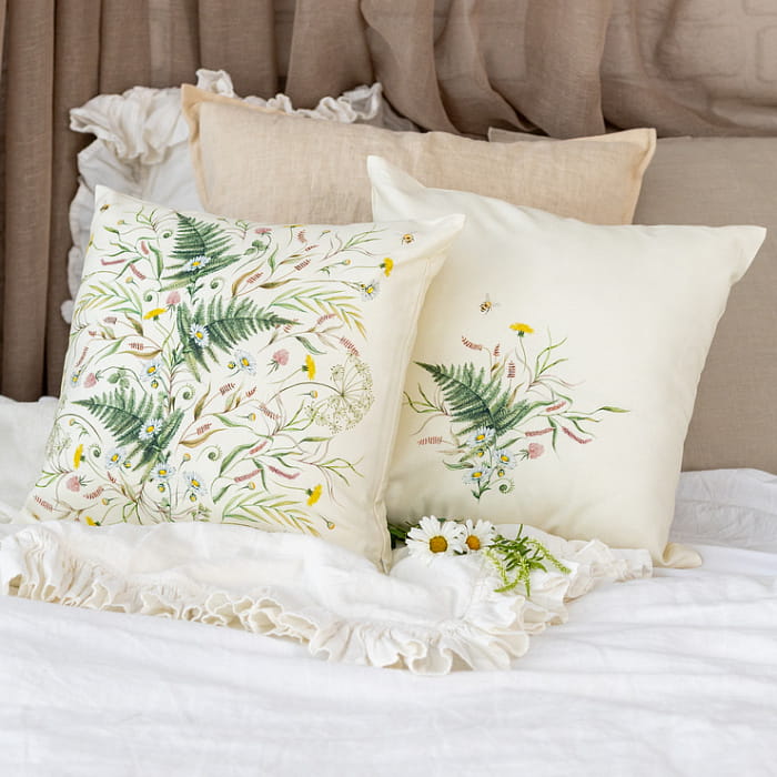 Декоративная наволочка "Купалинка" паттерн