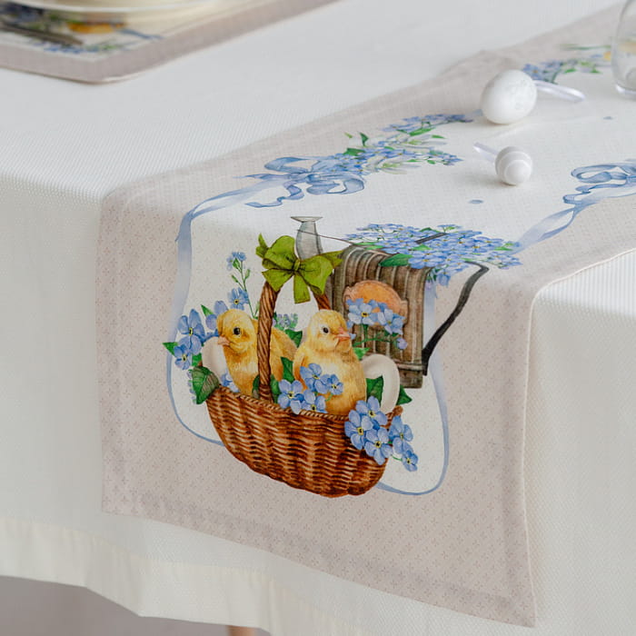 Дорожка 40х140 см "Ретро" бежевая рамка