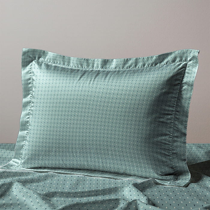 Наволочка 50х70 "Рейн" лавровый зелёный