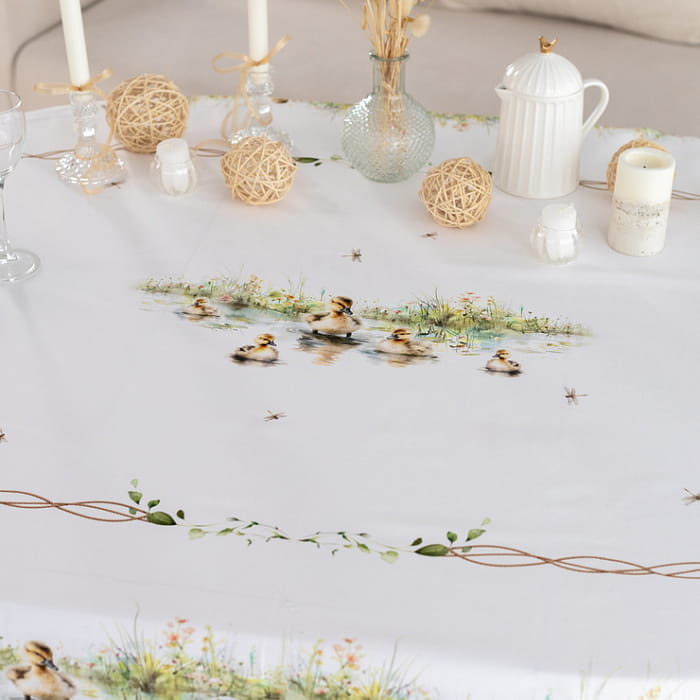 Скатерть овальная 170х250 см "Тутти"