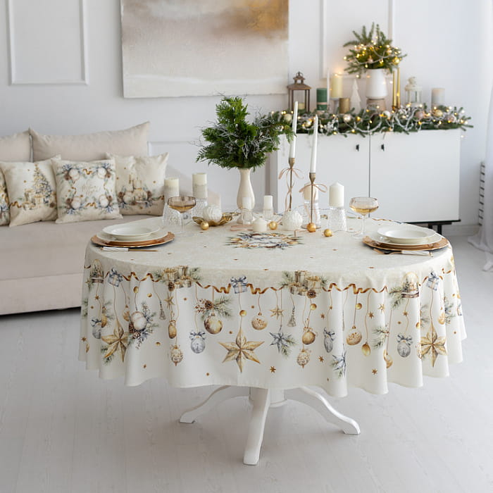 Скатерть овальная 150х200 см "Полонез"