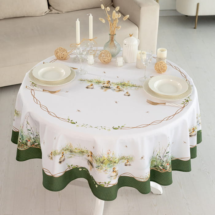 Скатерть круглая D-150 см "Тутти"