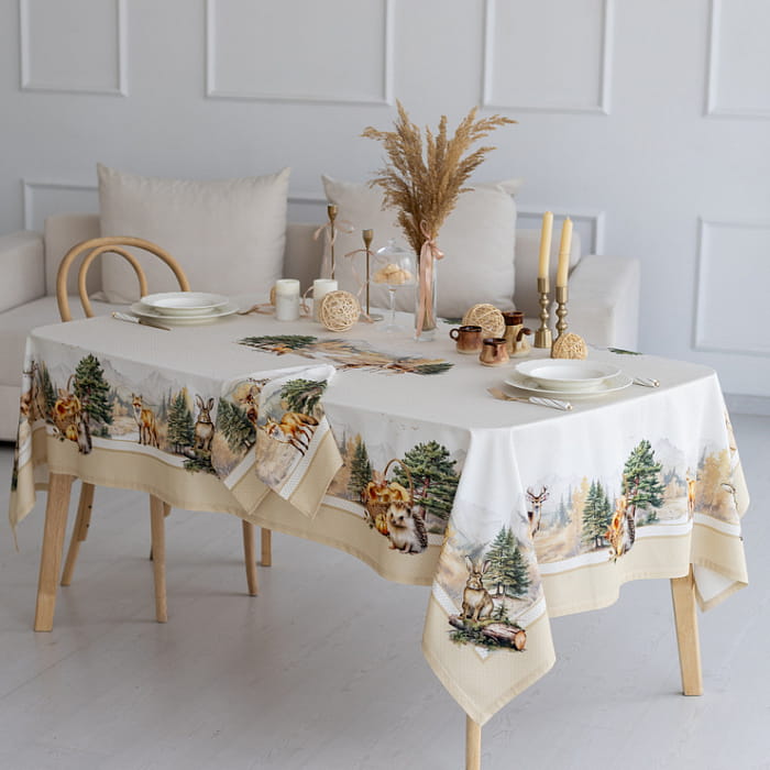 Скатерть 145х185 см "Дубрава"