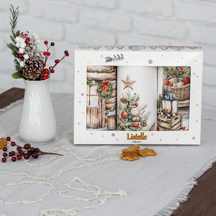 Набор Set-3 полотенец "Зимняя сказка"