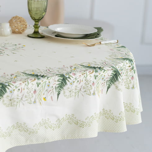 СОРТ 2 Скатерть овальная 170х248 см "Купалинка"/1