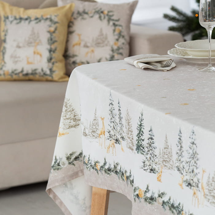 Скатерть 165х260 см "Чарующий лес"