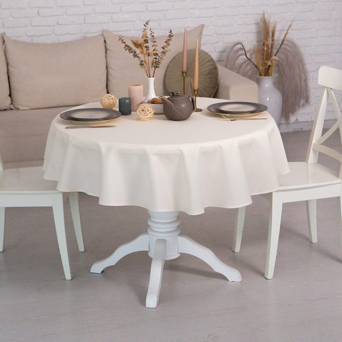 Скатерть круглая D-145 см "Миледи"