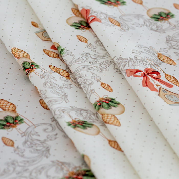 Скатерть 145х180 см "Новогодняя шкатулка"