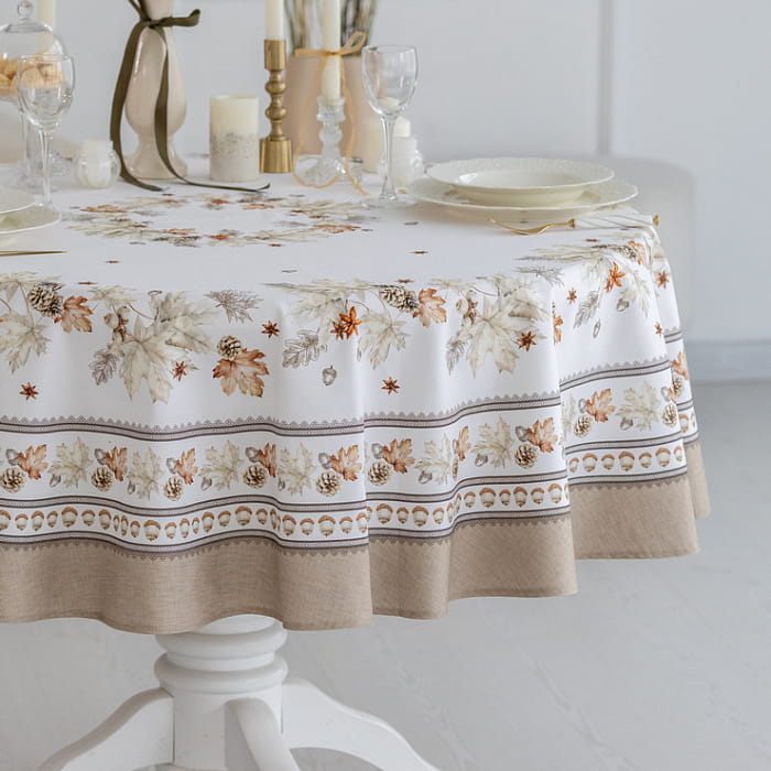 Скатерть круглая D-150 см "Торонто"