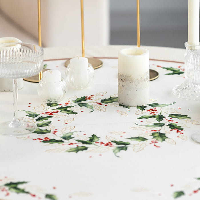 Скатерть круглая D-150 см "Элегант"