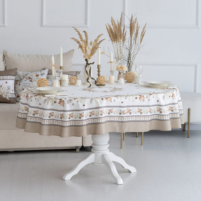 Скатерть овальная  140х170 см "Торонто"