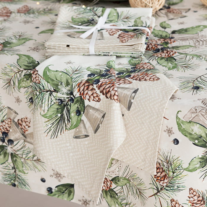 Набор Set-4 салфеток "Хвойный этюд"