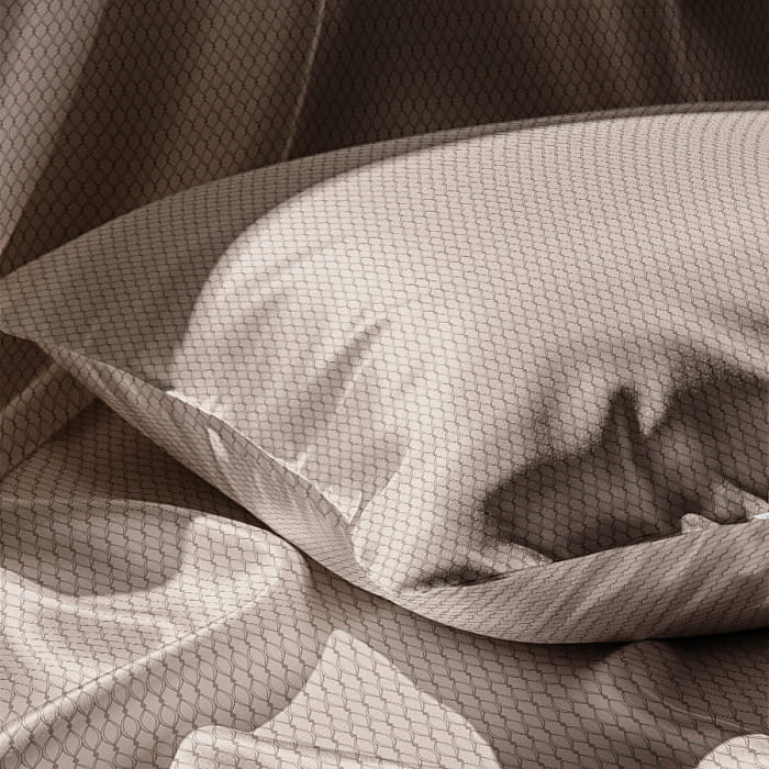 Наволочка 70х70 "Айрис" миндаль