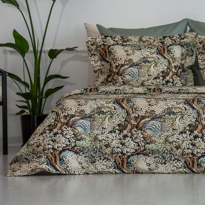 Евро комплект постельного белья "Дафна"