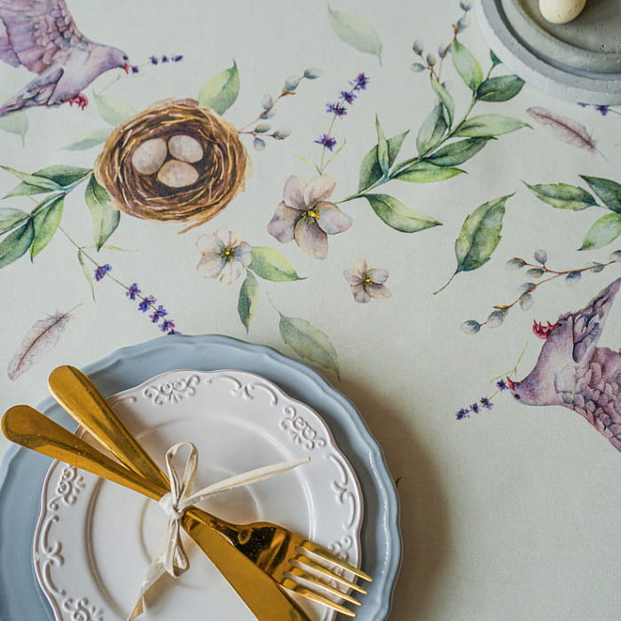 Скатерть 145х220 см "Весенняя свежесть"