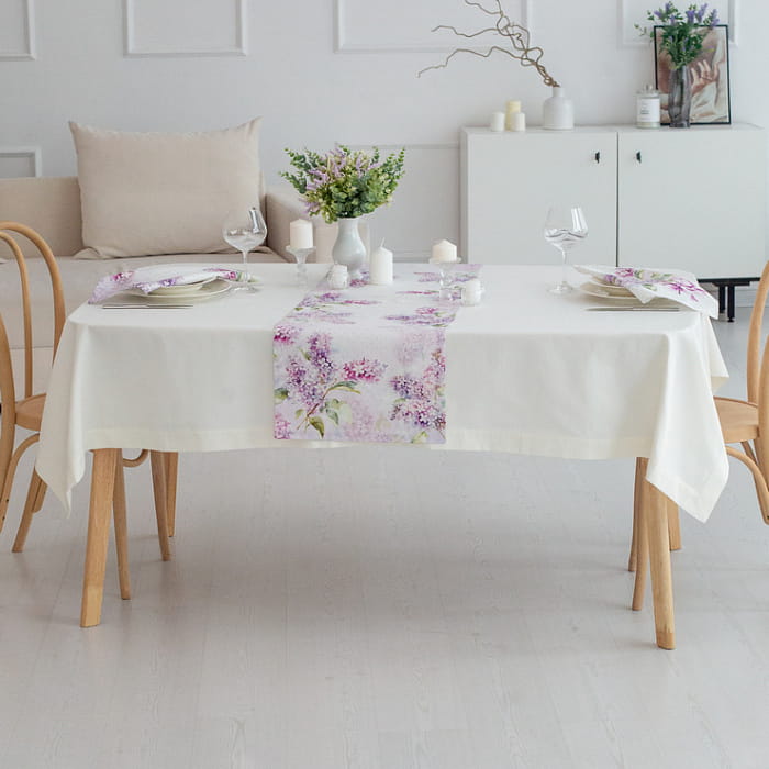 Дорожка 40х180 см "Аромат сирени" декоративная