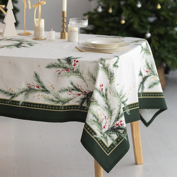 Скатерть 165х305 см "Ветви Рождества"