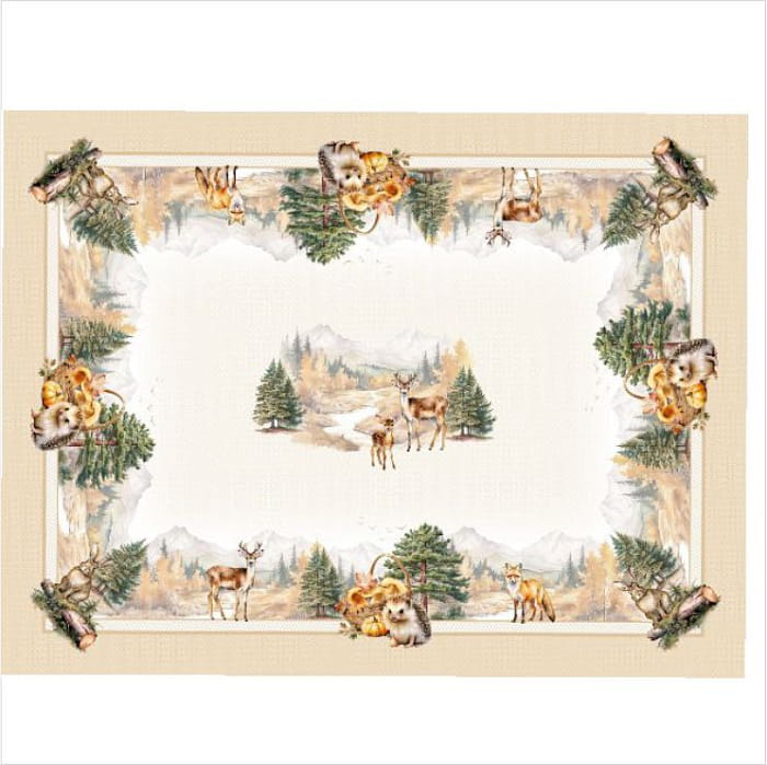 Скатерть 165х310 см "Дубрава"