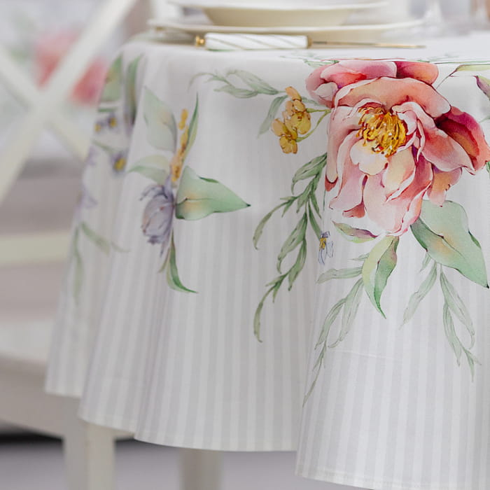 Скатерть круглая D-150 см "Белла"