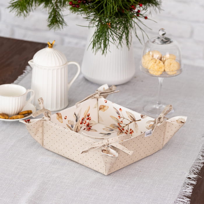 Корзинка для хлеба "Пернатые истории"