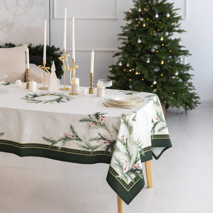 Скатерть 165х305 см "Ветви Рождества"