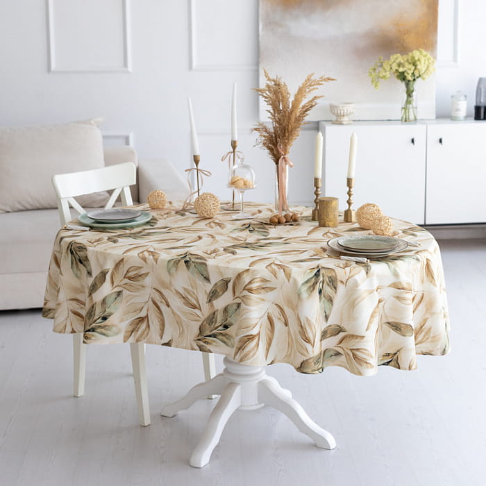 Скатерть овальная  150х200 см "Флоренс"