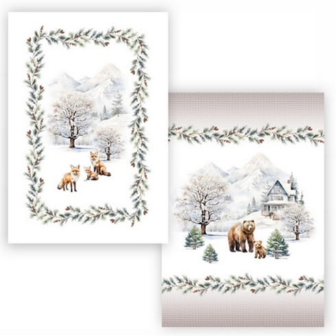 Набор Set-2 полотенец "Морозное утро"