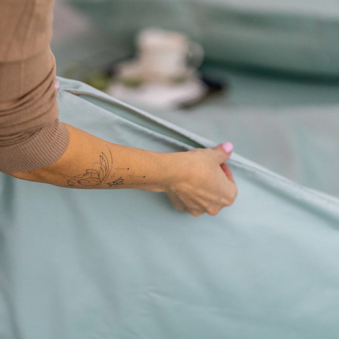 Пододеяльник 180х215 "Ментоловая нотка"