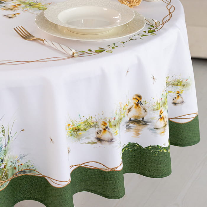 Скатерть круглая D-170 см "Тутти"