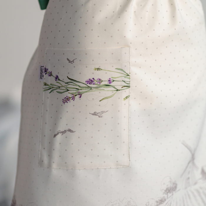 Фартук "Лавандовое лето" модель Английский