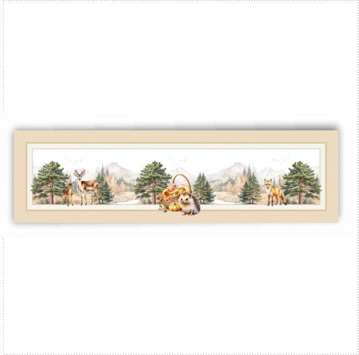 Дорожка 40х185 см "Дубрава" декоративная