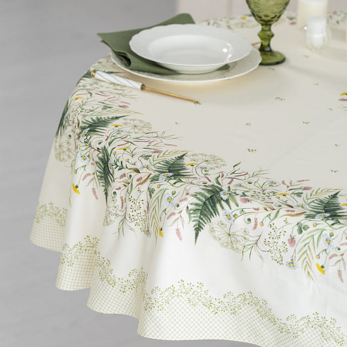 Скатерть овальная  140х170 см "Купалинка"