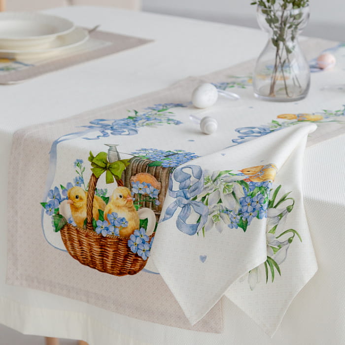 Дорожка 40х140 см "Ретро" бежевая рамка